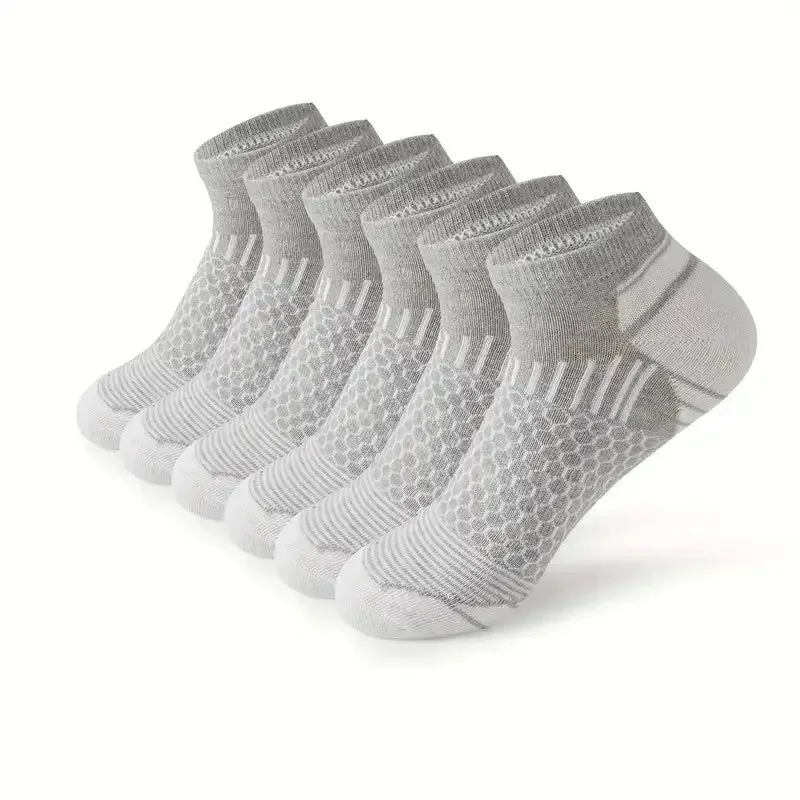 6 Pairs Mens Short Sports Socks