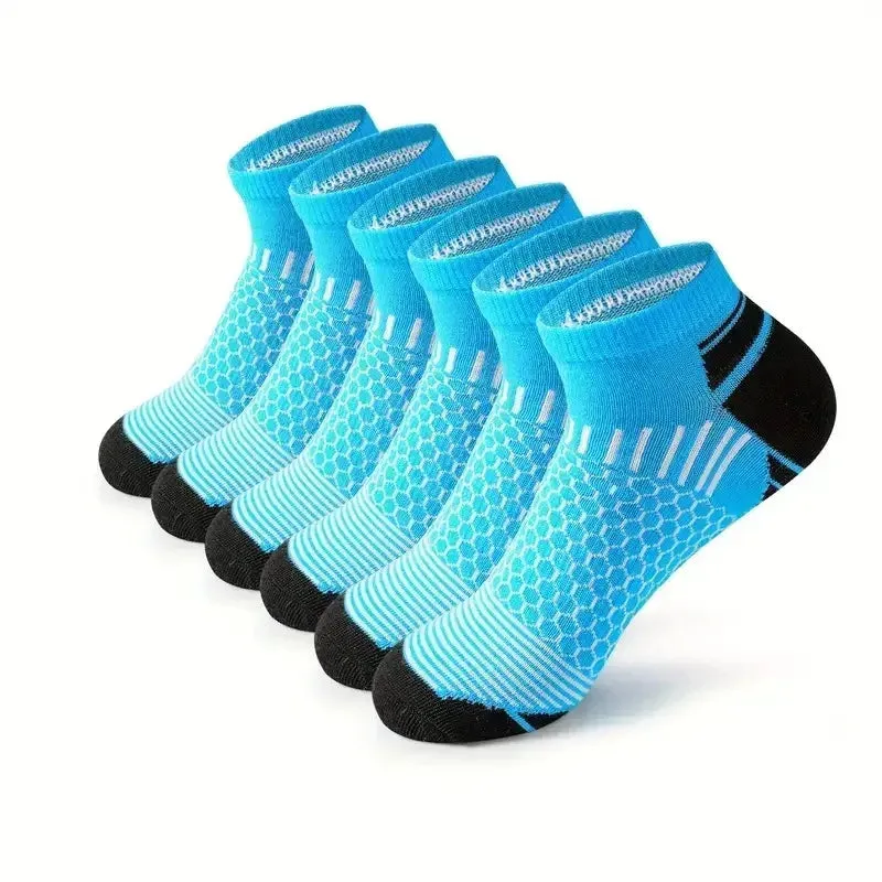 6 Pairs Mens Short Sports Socks