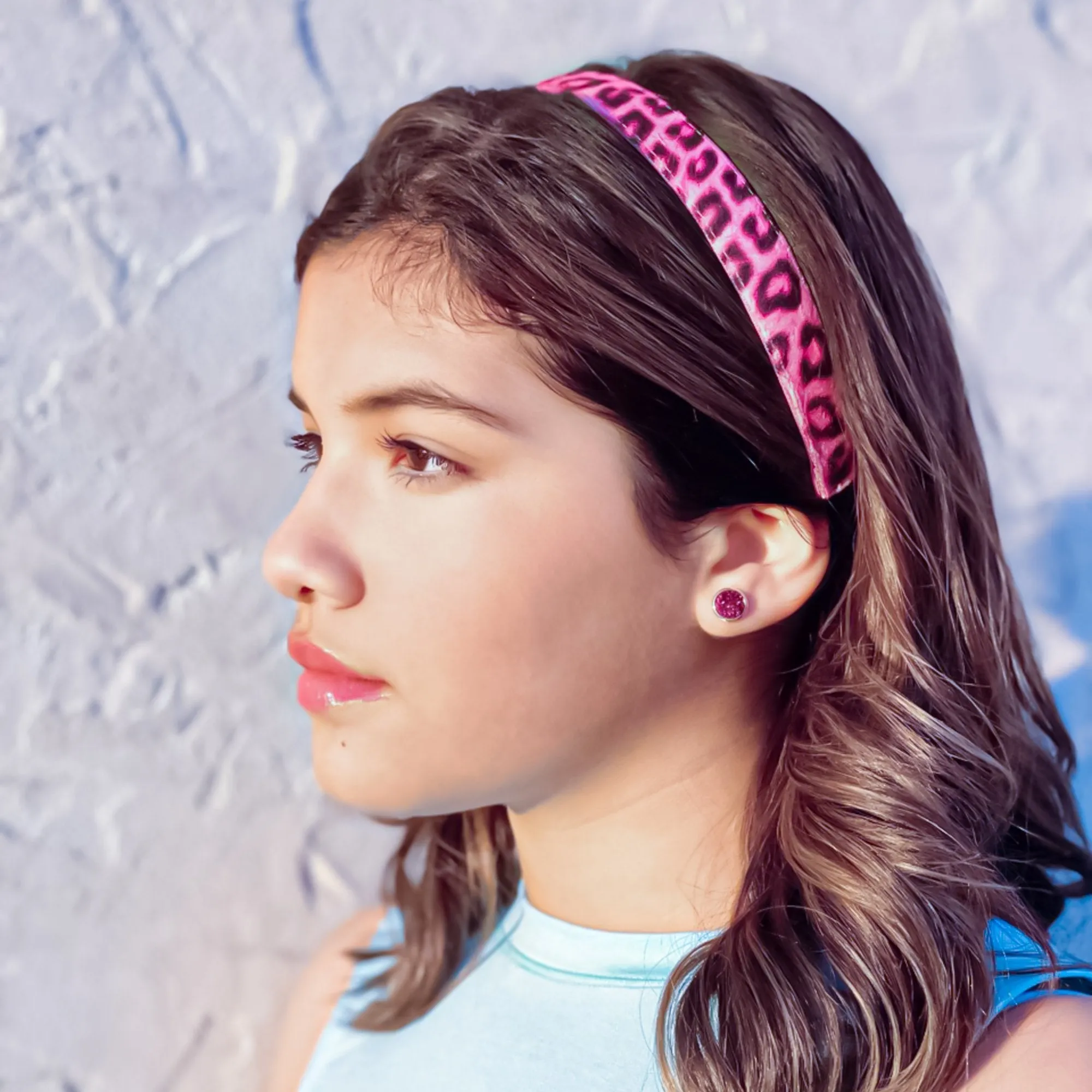 Adjustable No Slip Cheetah Headbands