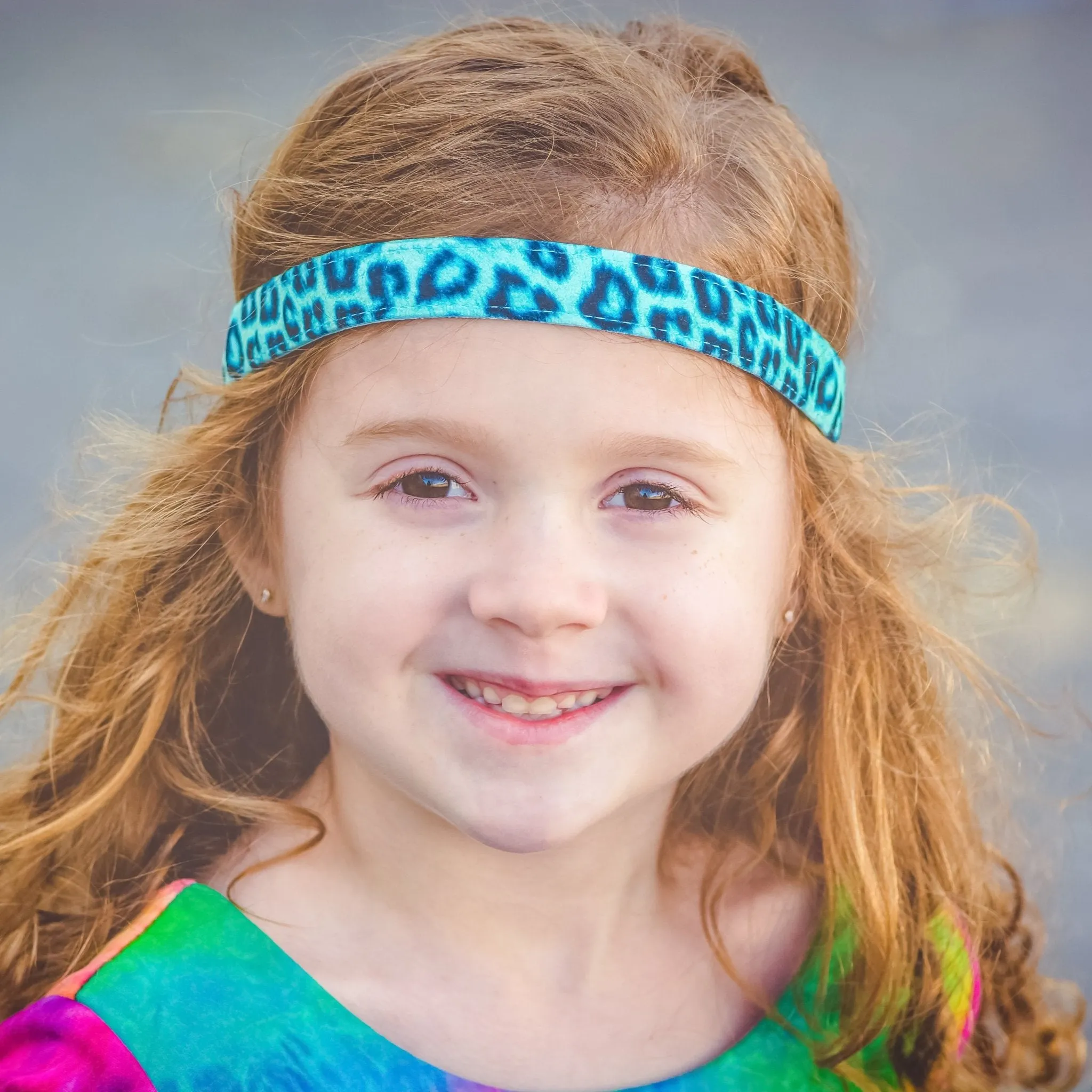 Adjustable No Slip Cheetah Headbands