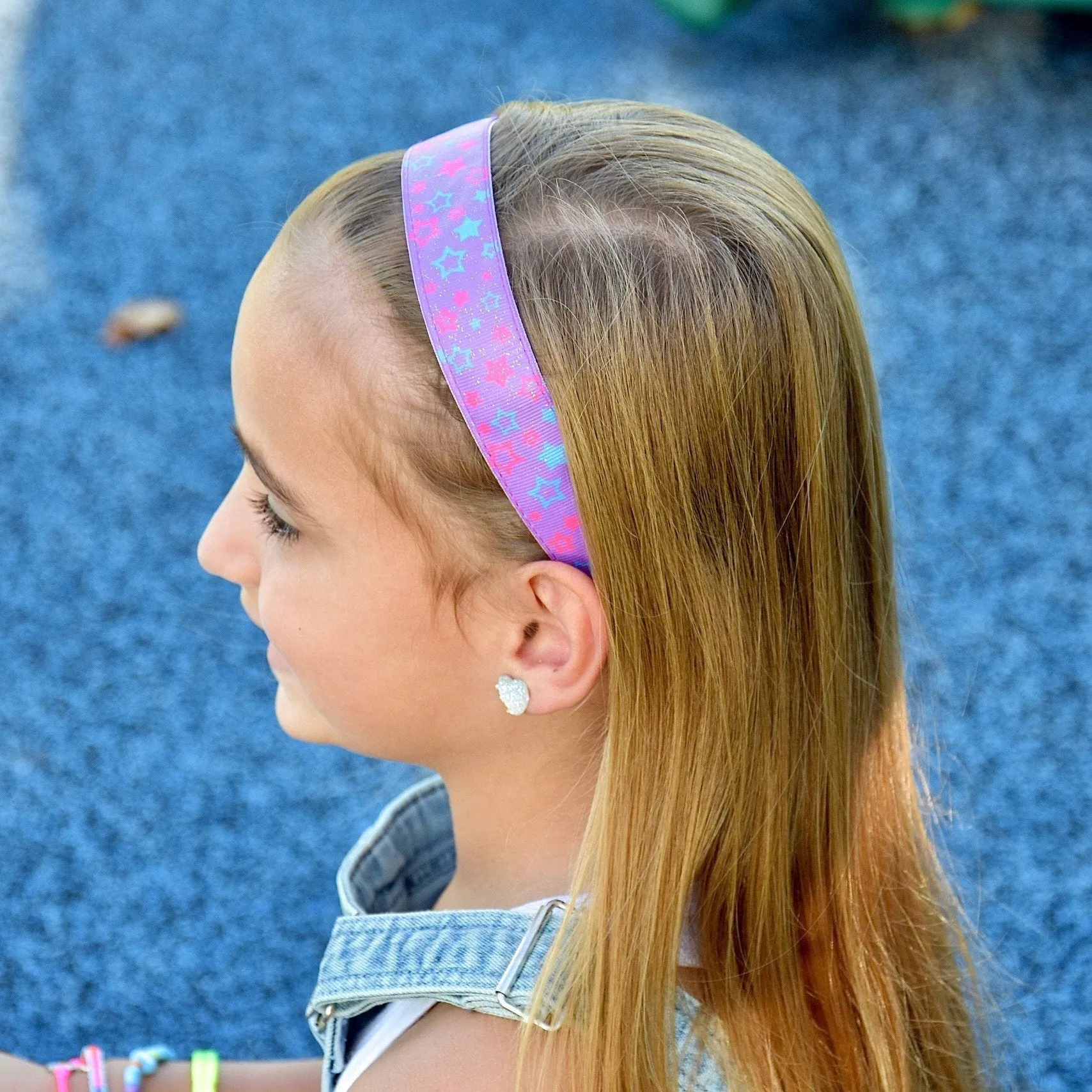 Adjustable No Slip Star Headband