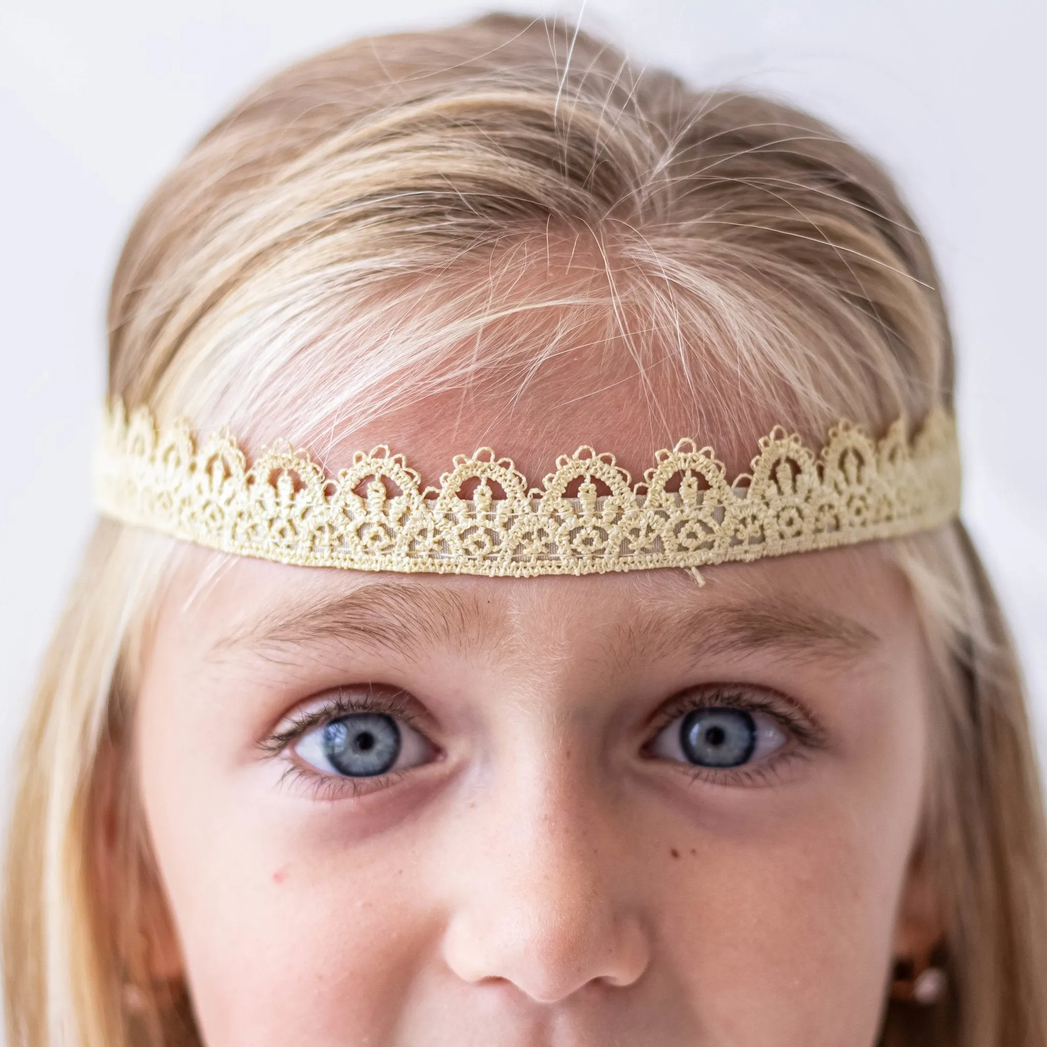 Adjustable No Slip Tiara Crown Headband