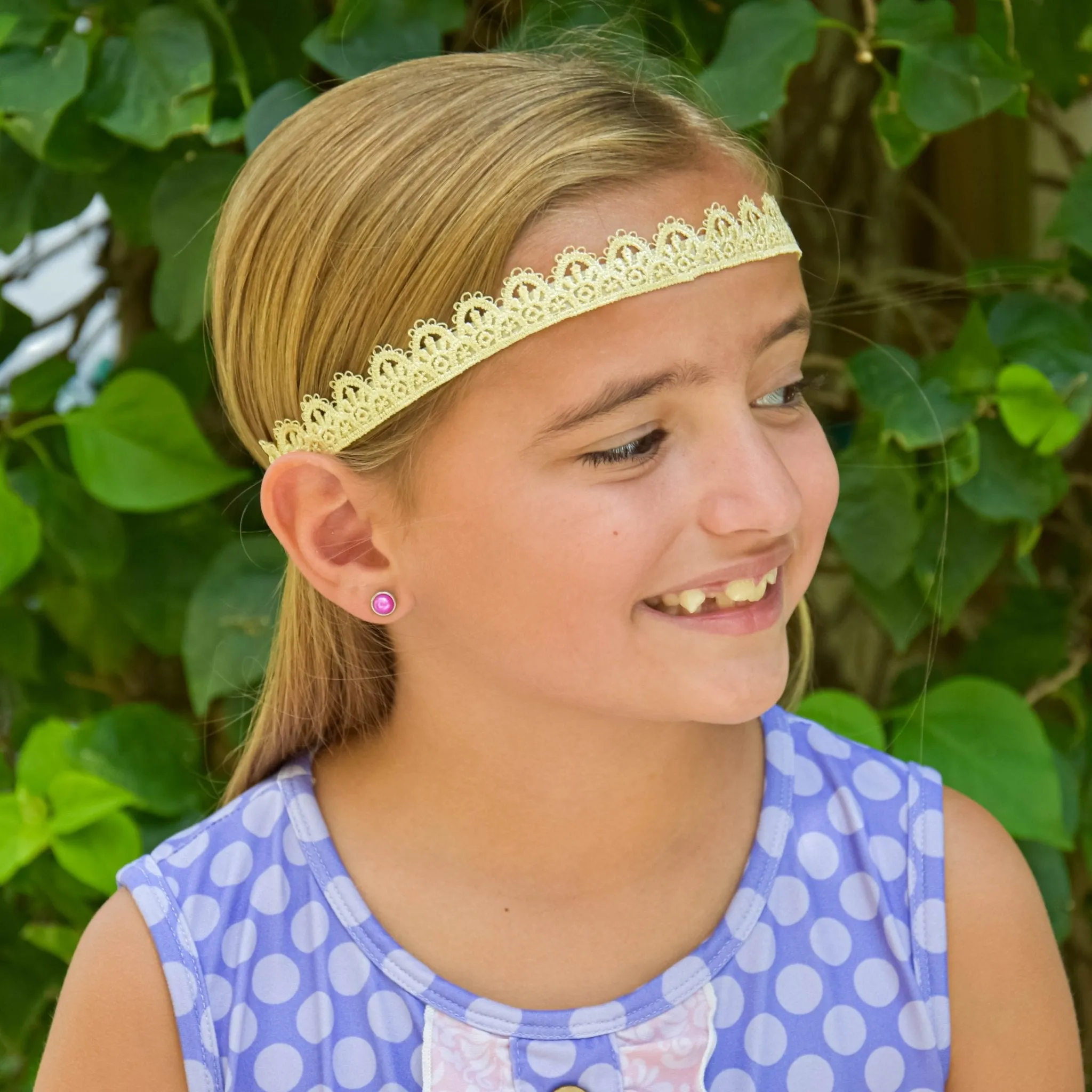 Adjustable No Slip Tiara Crown Headband