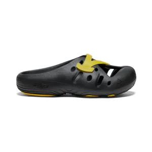 All Gender Yogeez Clog  |  Black/KEEN Yellow