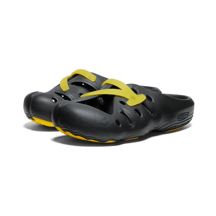 All Gender Yogeez Clog  |  Black/KEEN Yellow