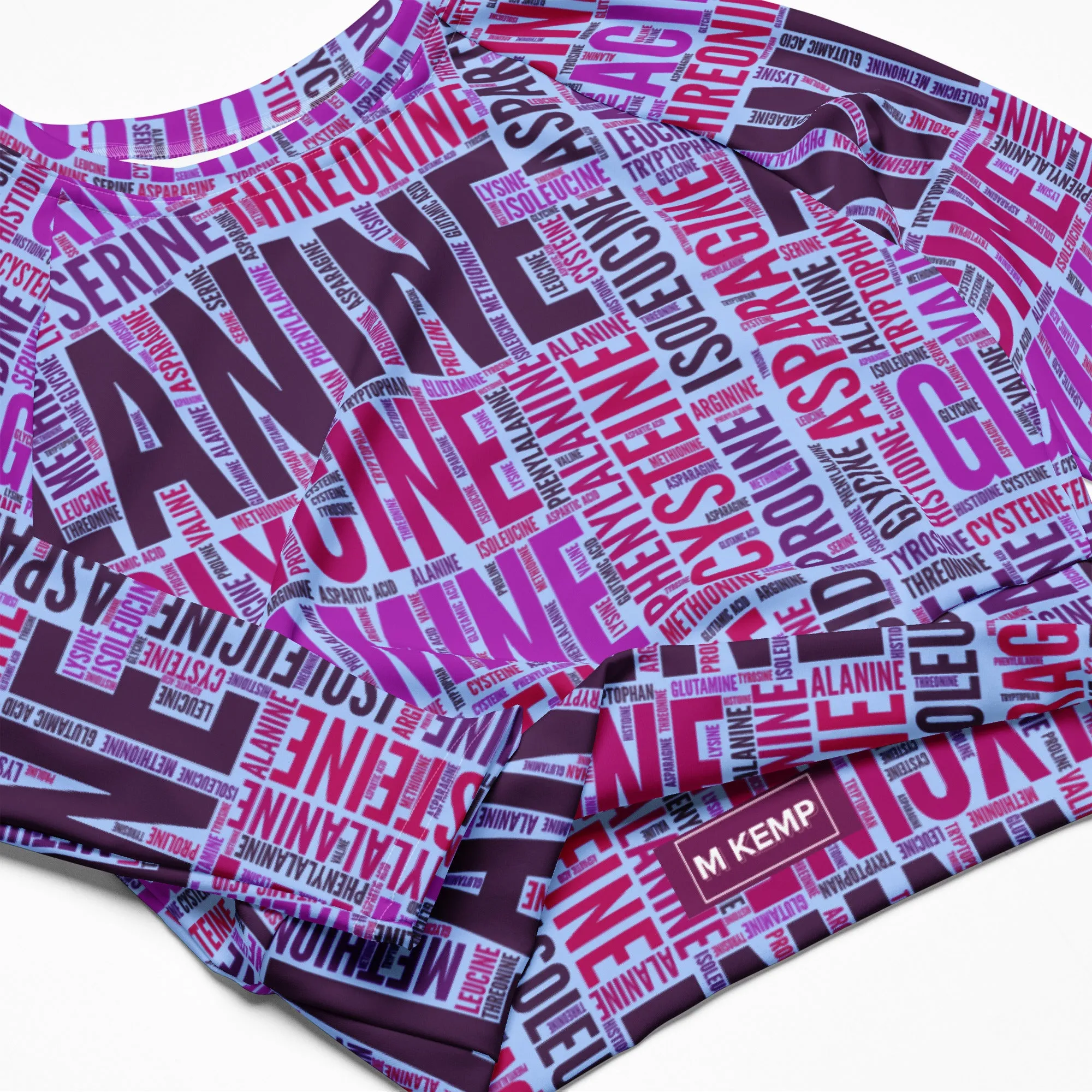 Amino Acid Recycled long-sleeve crop top