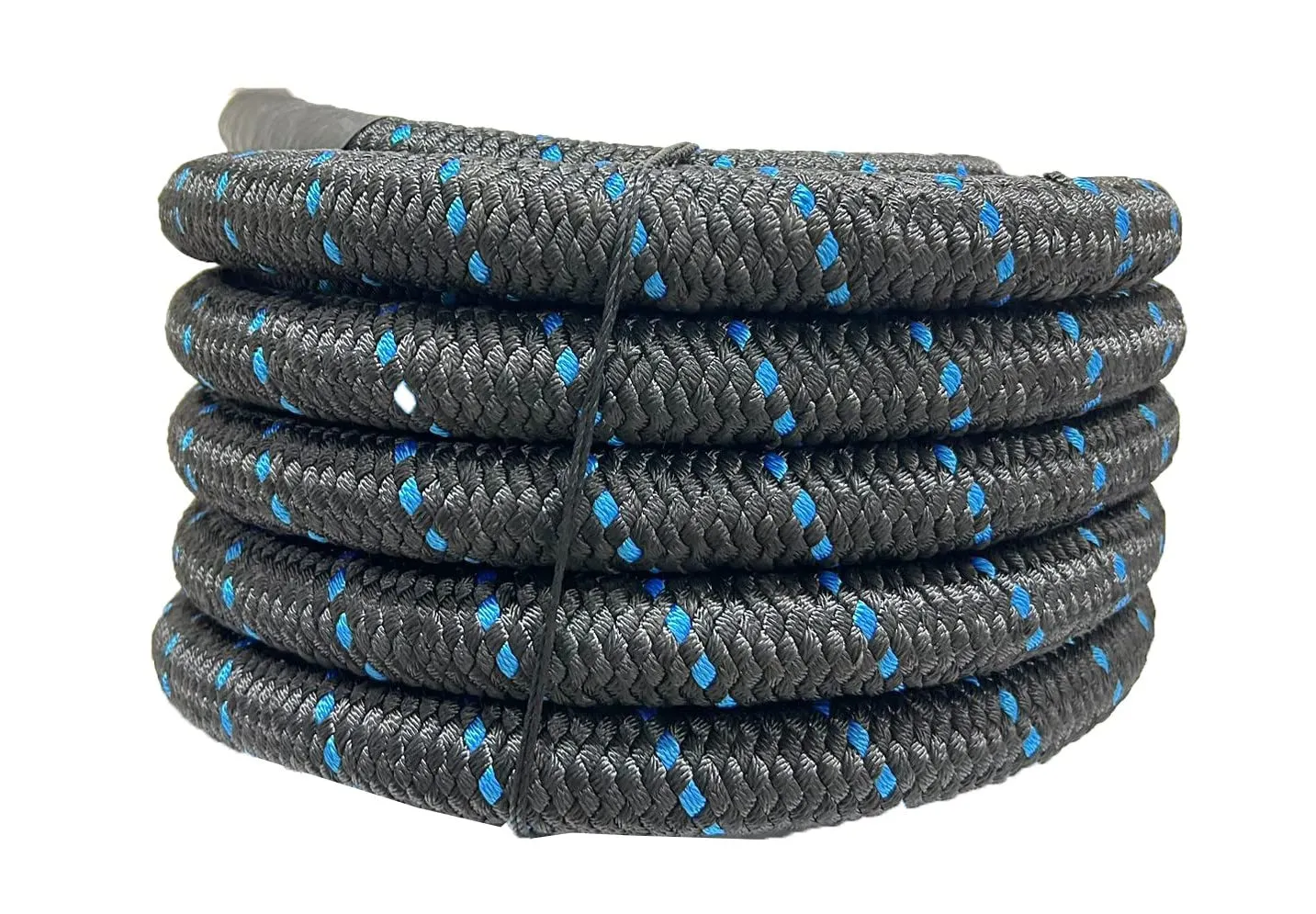 AZUKA® Polyester Braided Pro Battle Rope | 50 Ft Heavy Gym Rope for Toning and Building Muscles