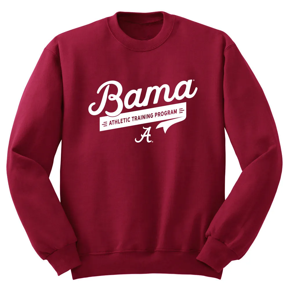 Bama Athletic Training Program Script Sweatshirt