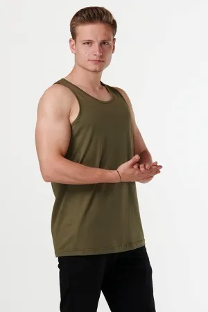 Basic Tanktop - Army Green