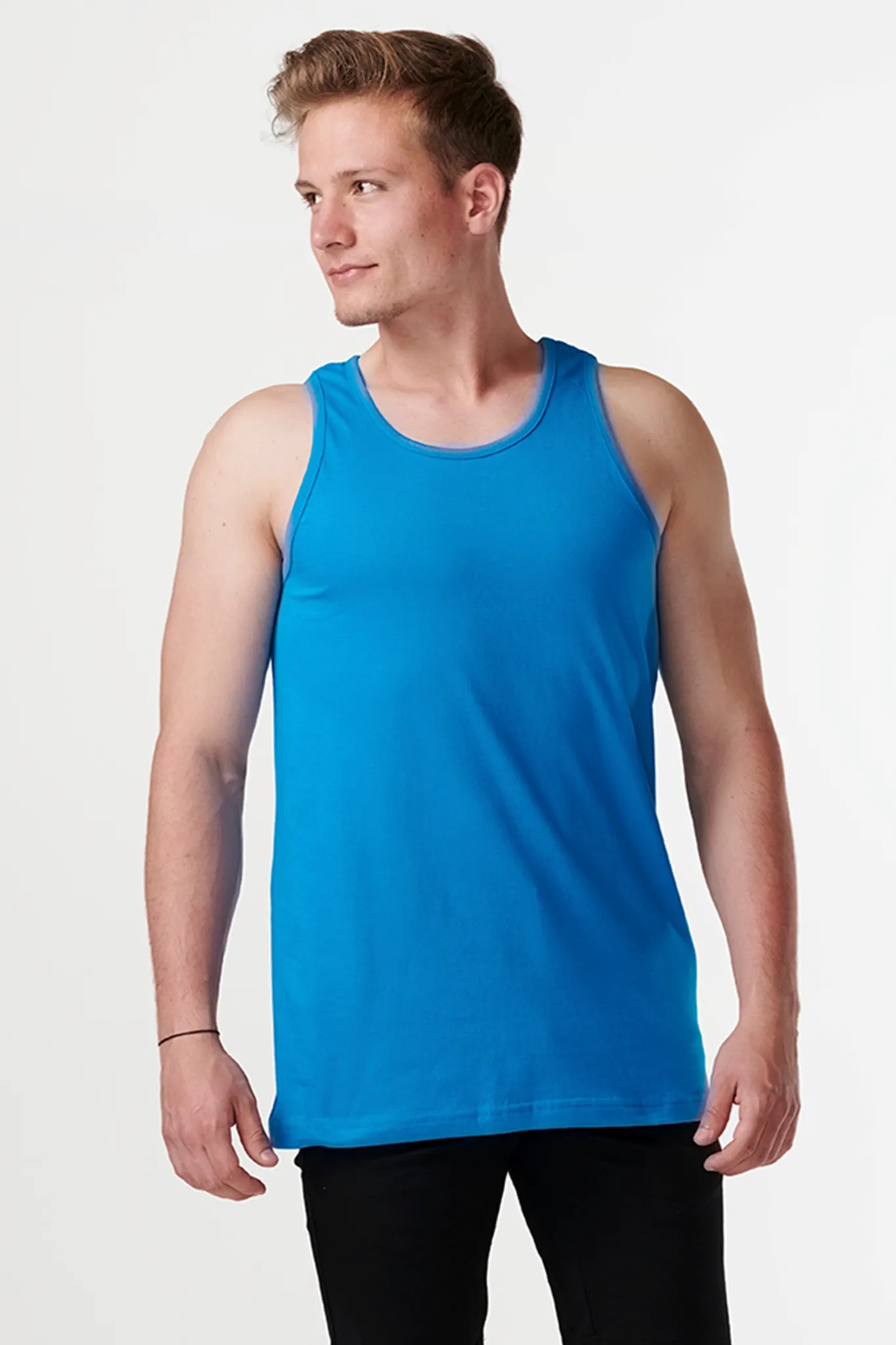 Basic Tanktop - Petrol blue