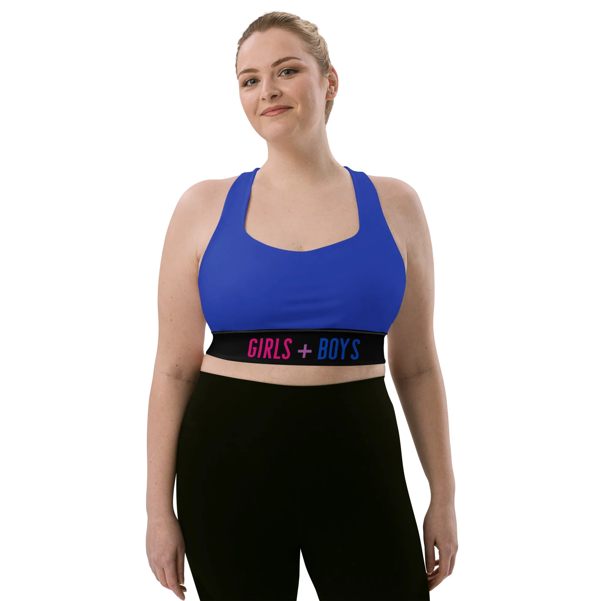 Bisexual Blue Pride Sports Bra