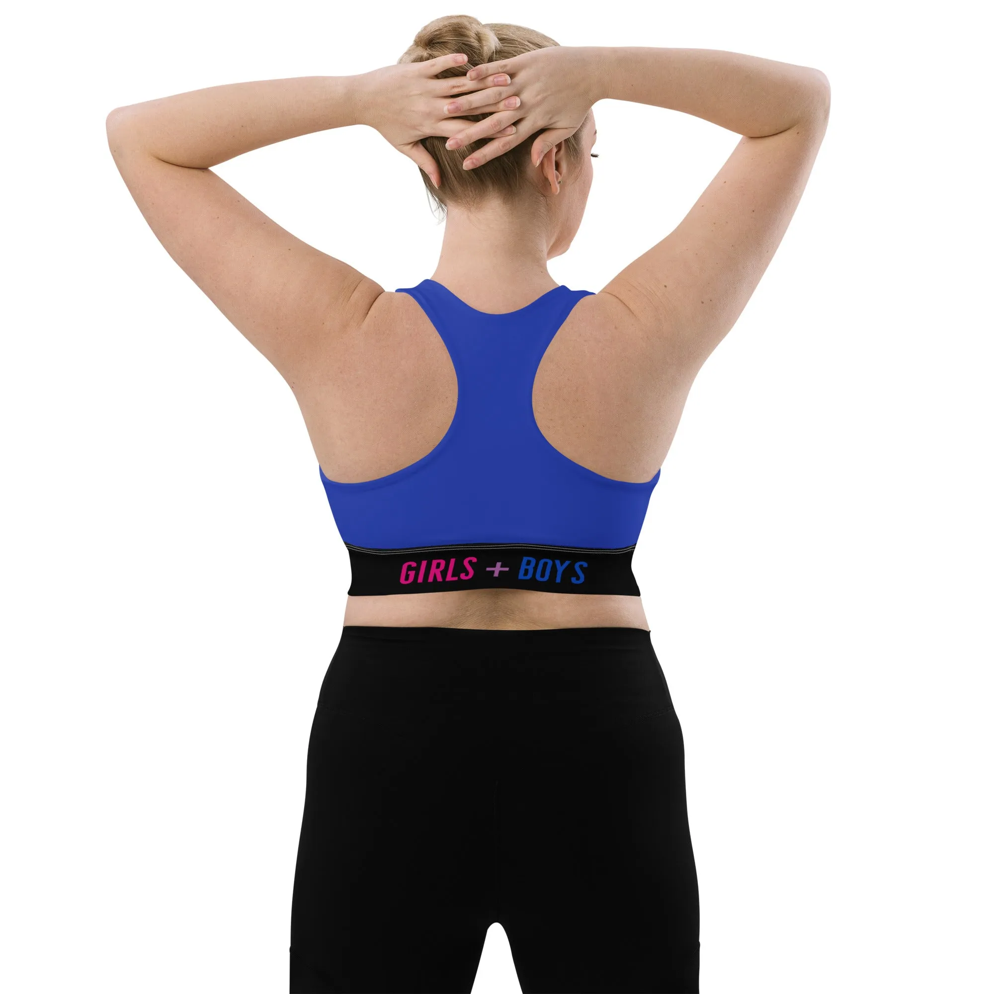 Bisexual Blue Pride Sports Bra