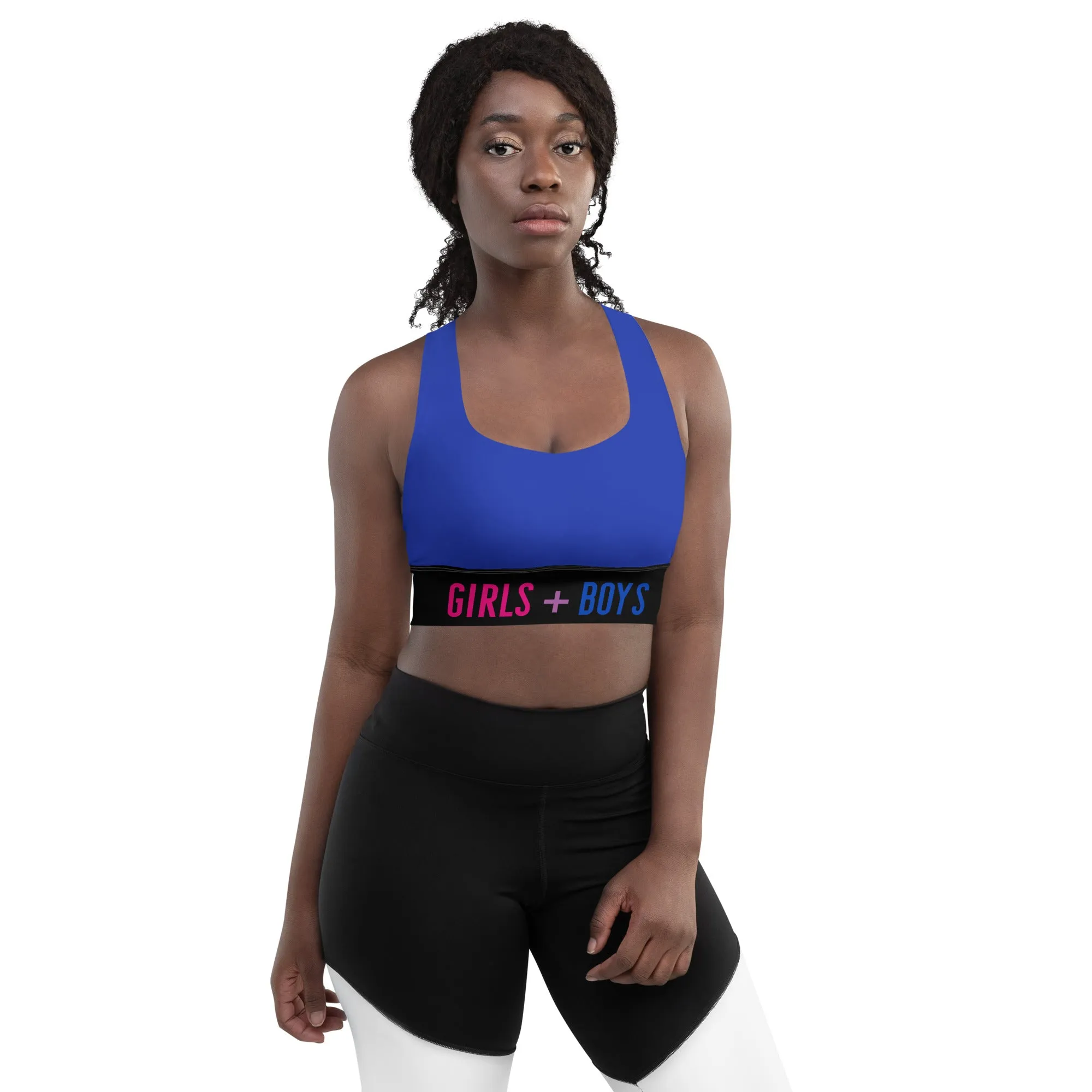 Bisexual Blue Pride Sports Bra