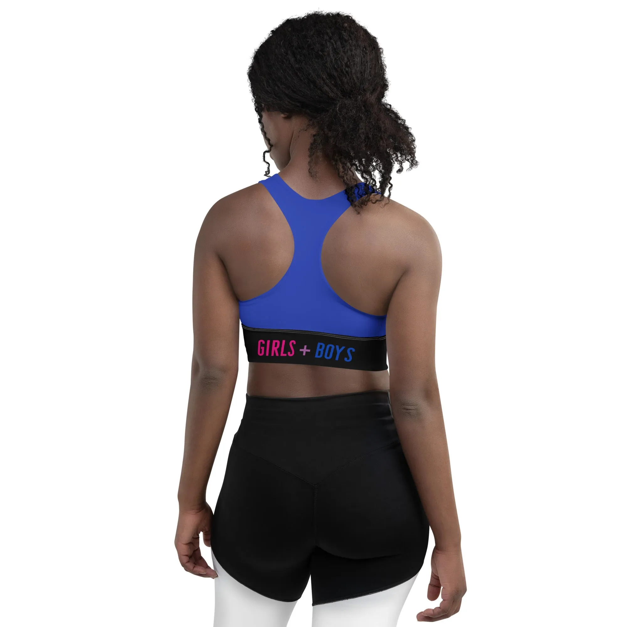 Bisexual Blue Pride Sports Bra