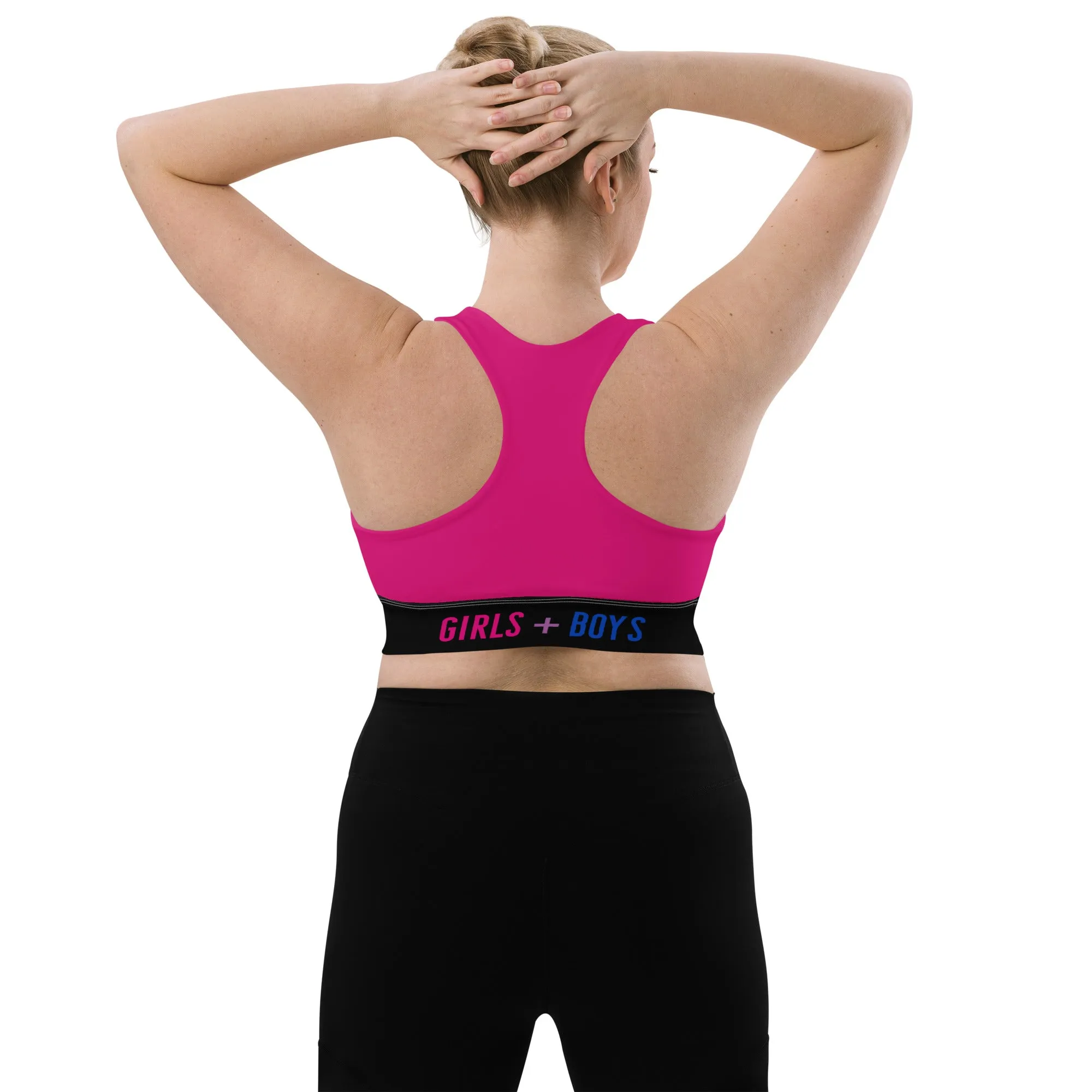 Bisexual Pink Pride Sports Bra