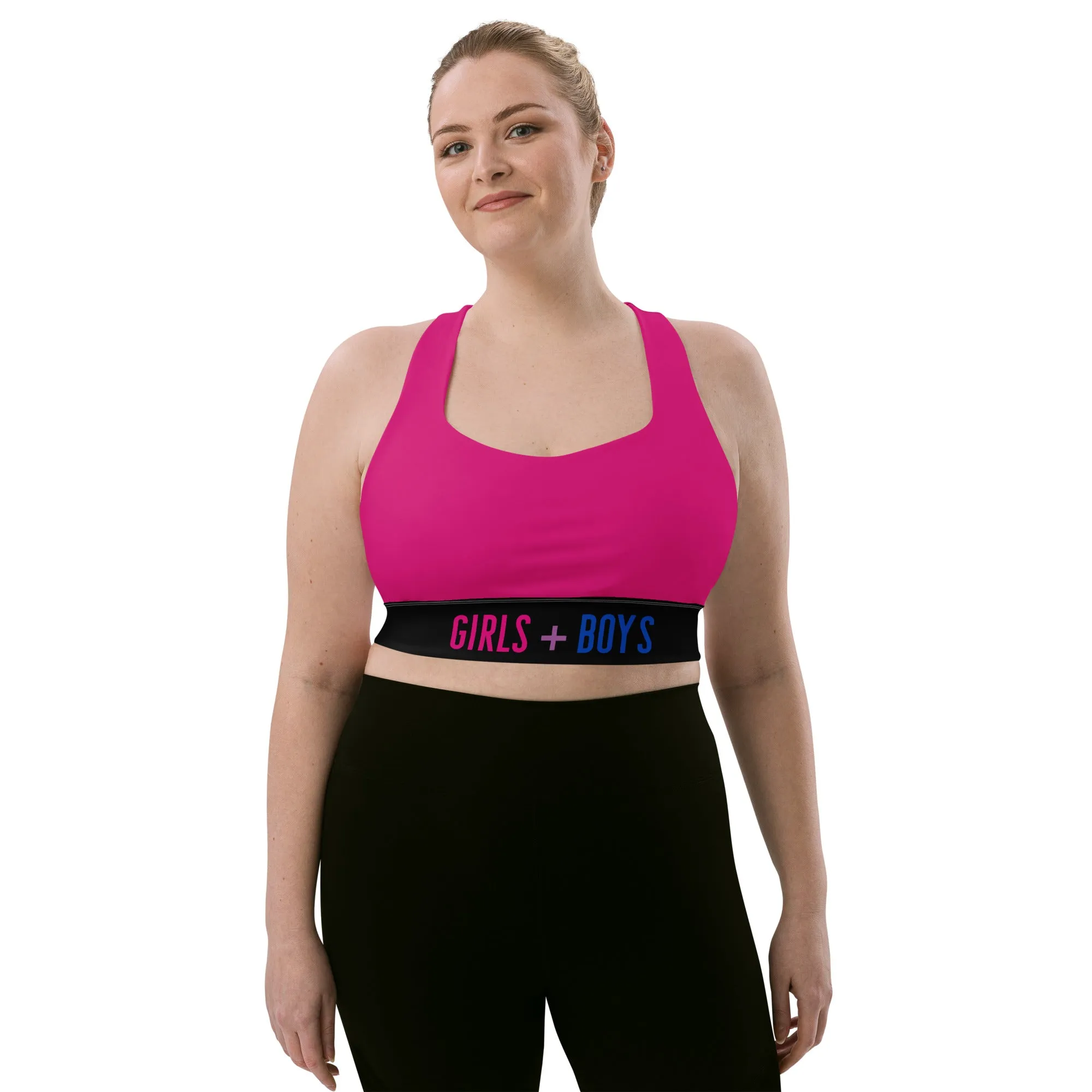 Bisexual Pink Pride Sports Bra