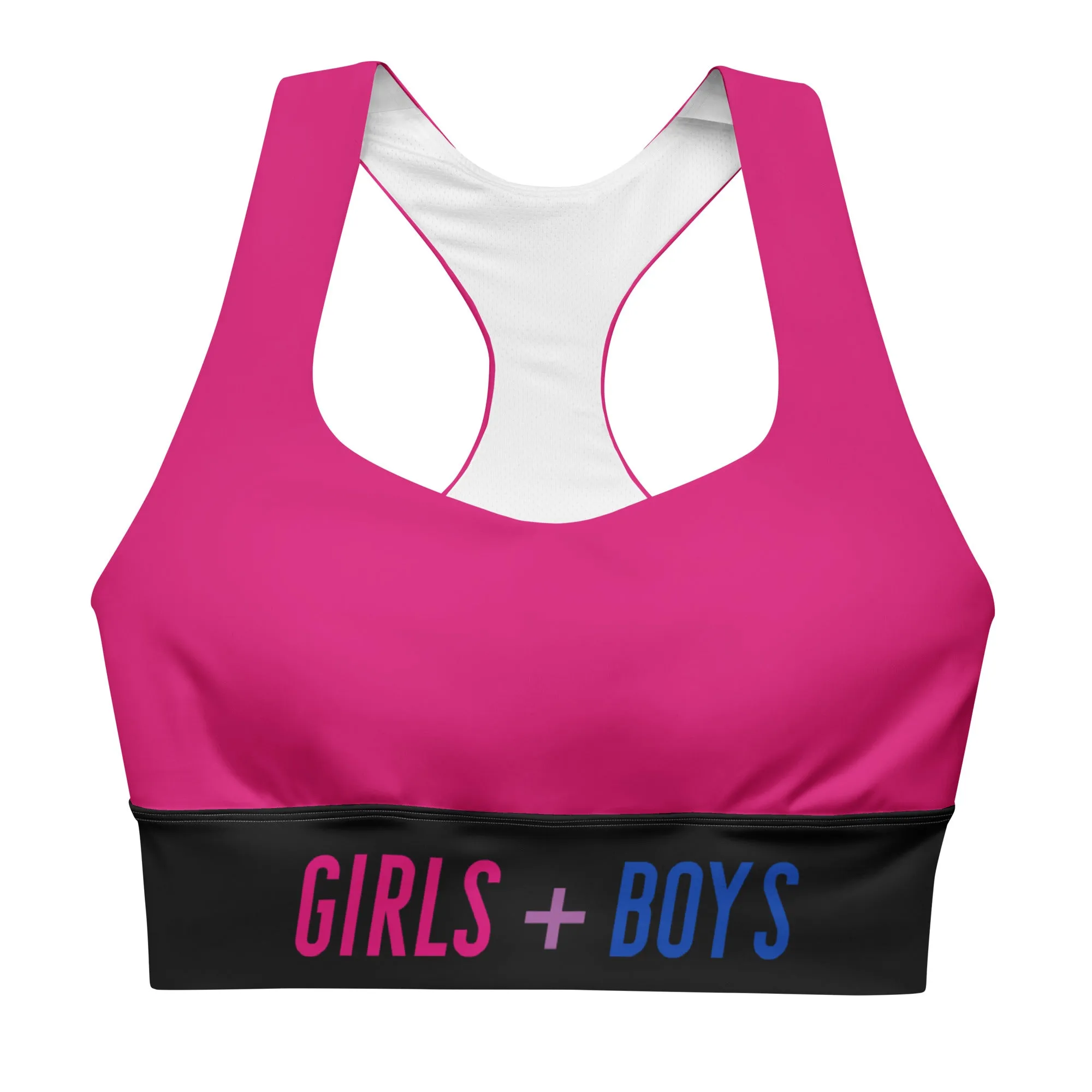 Bisexual Pink Pride Sports Bra