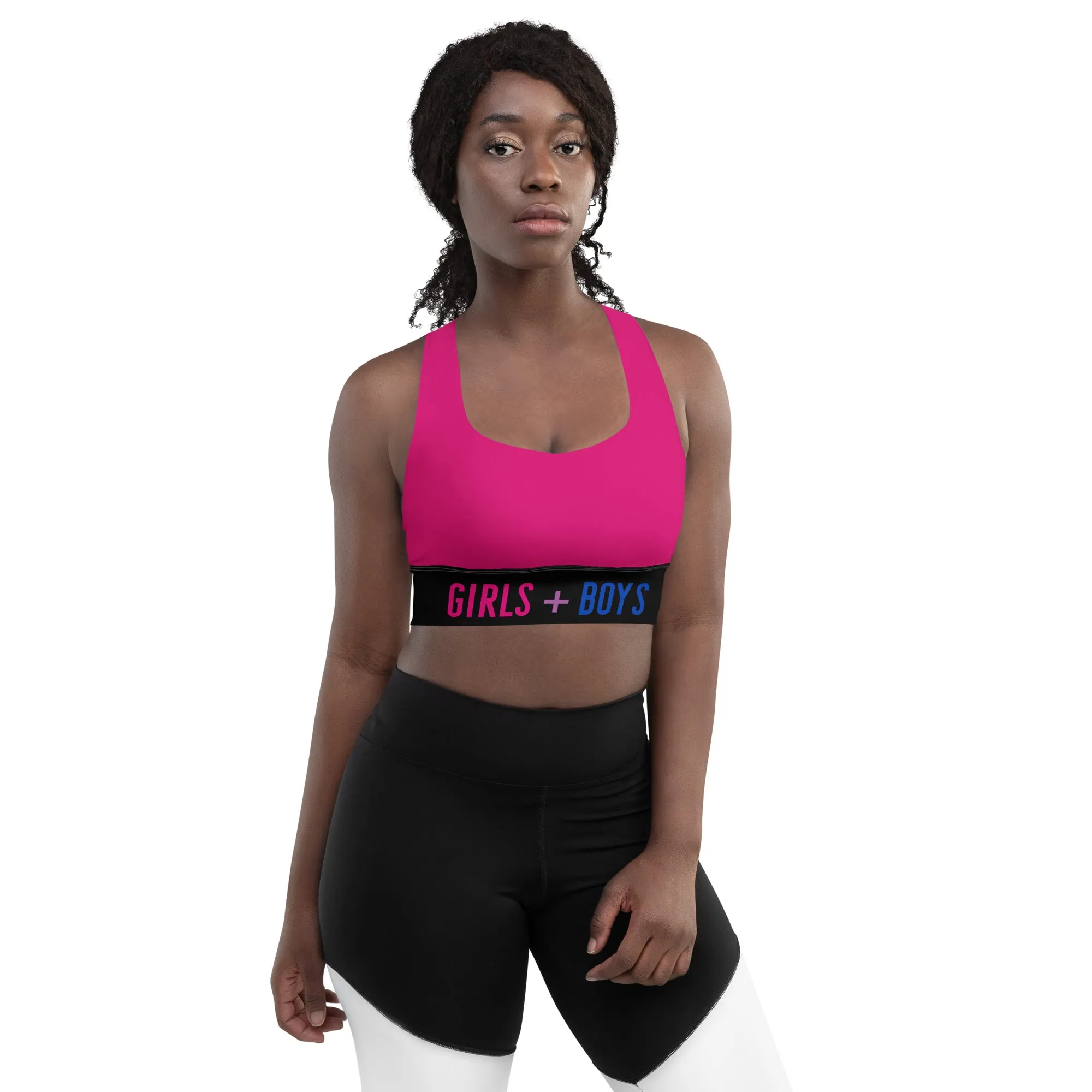 Bisexual Pink Pride Sports Bra