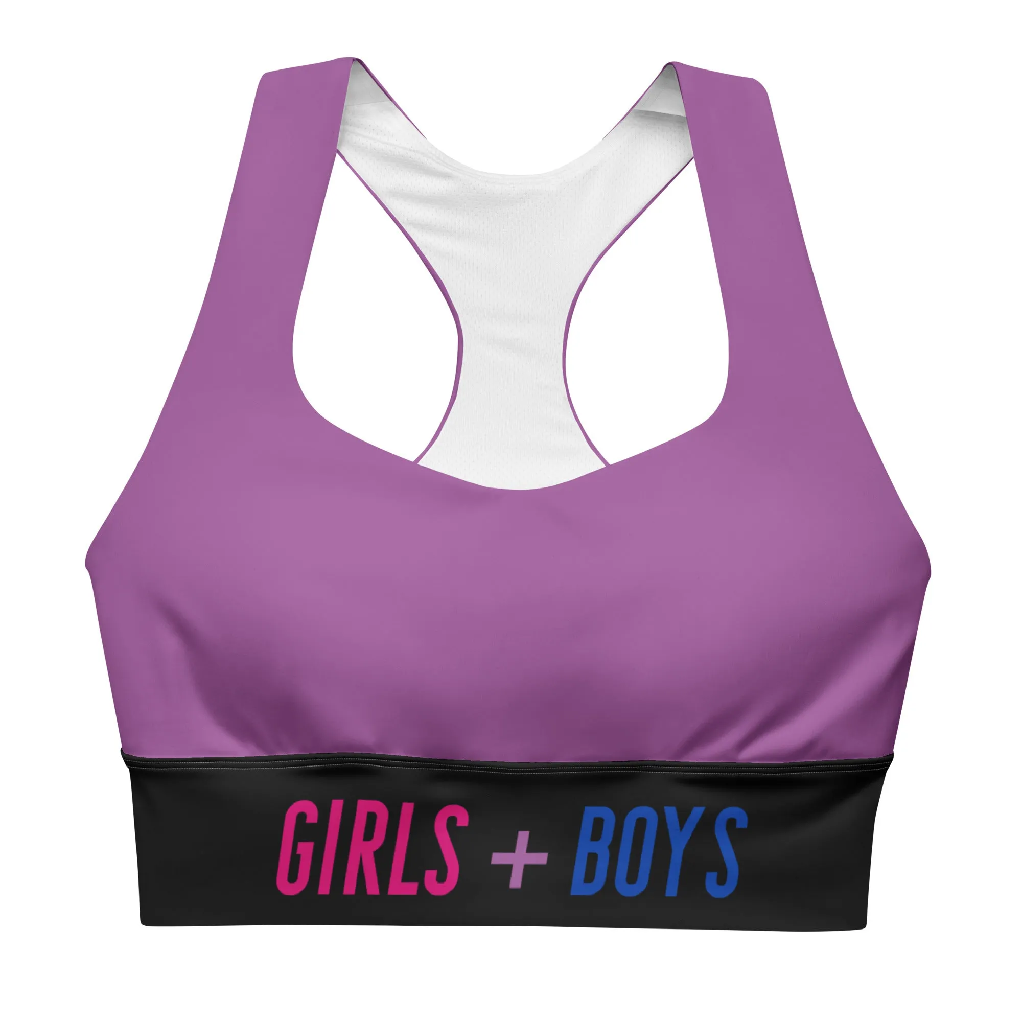 Bisexual Purple Pride Sports Bra