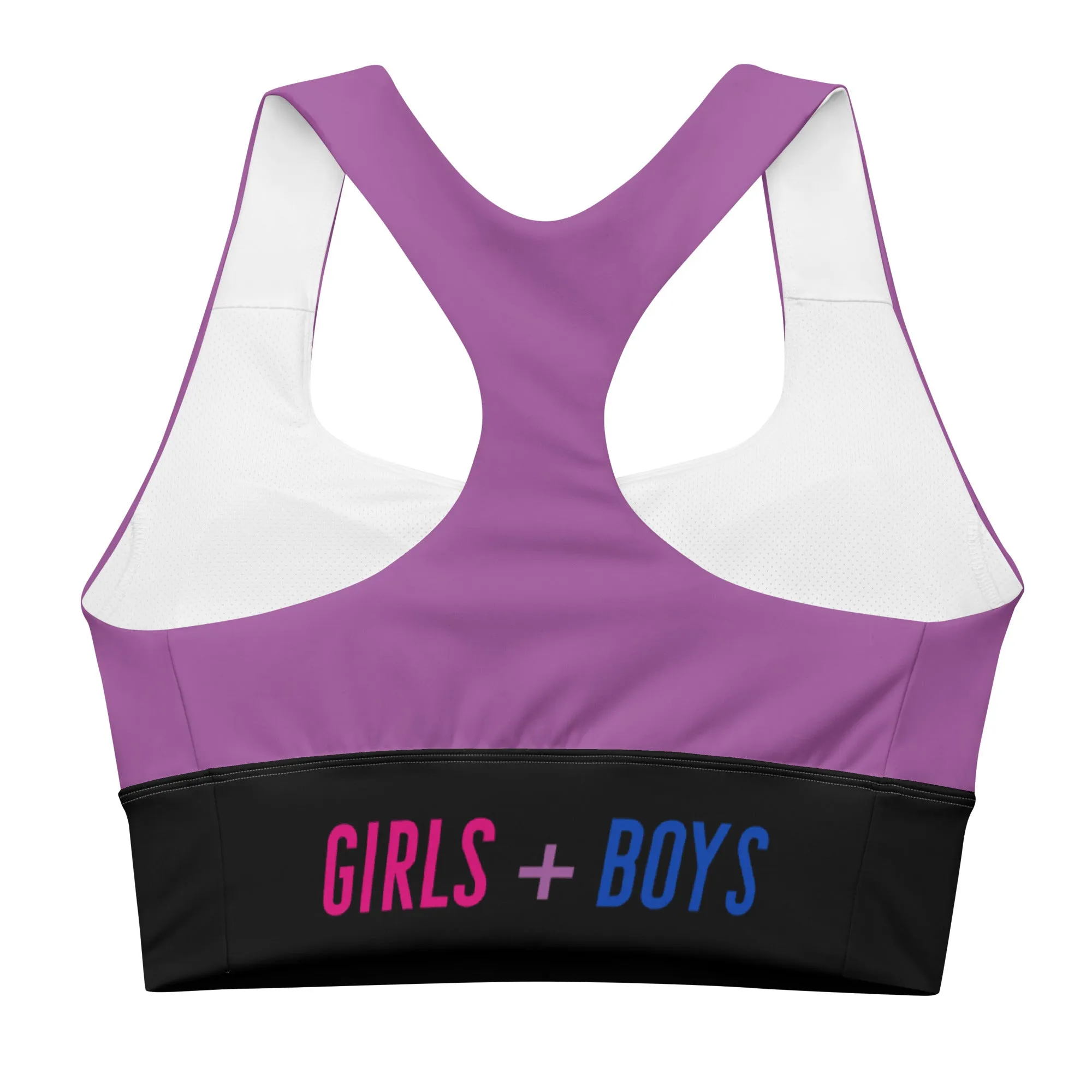 Bisexual Purple Pride Sports Bra