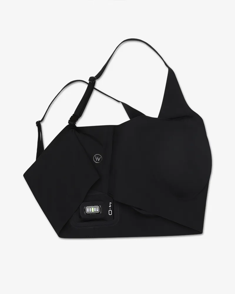 Black ANY-WEAR™ Adjustable Bralette | Smart Apparel