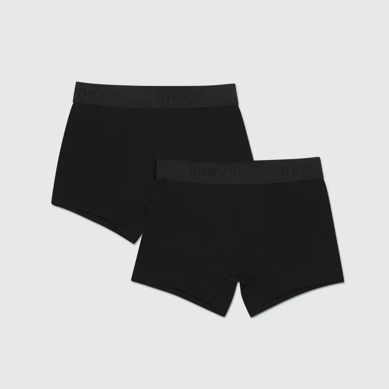 Black ANY-WEAR™ Athletic Boxer (2-Pack) | Smart Apparel