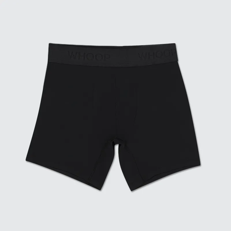 Versatile Black Athletic Boxer | Smart Performance Sportswear