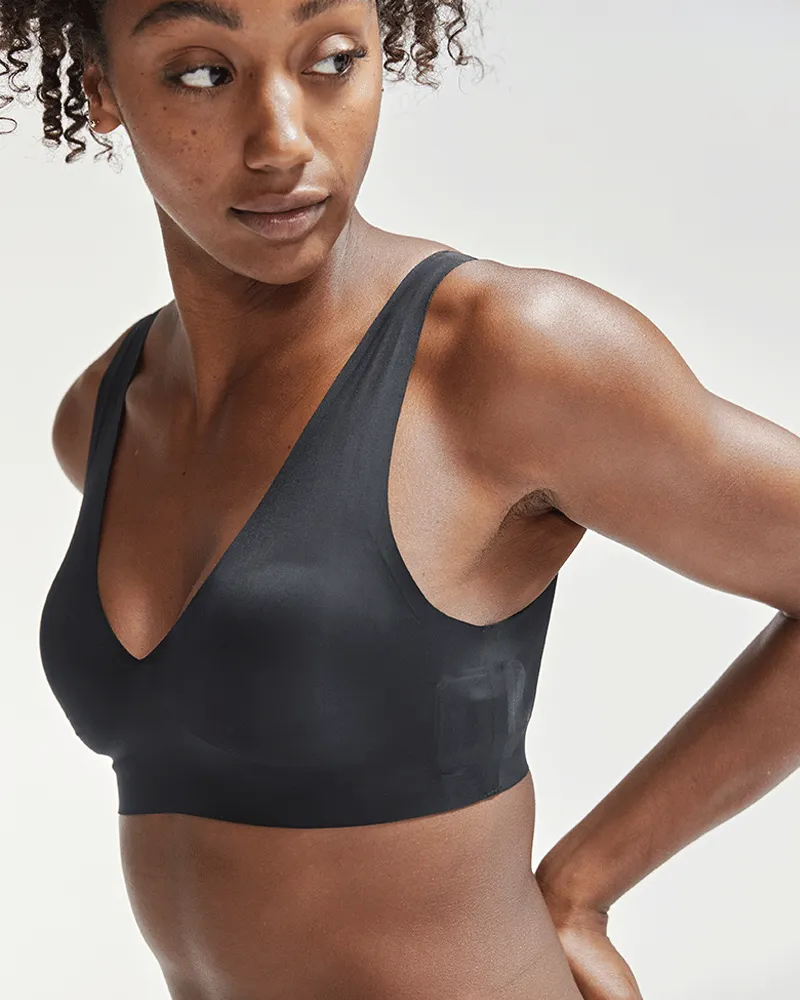 Black ANY-WEAR™ Bralette | Smart Apparel