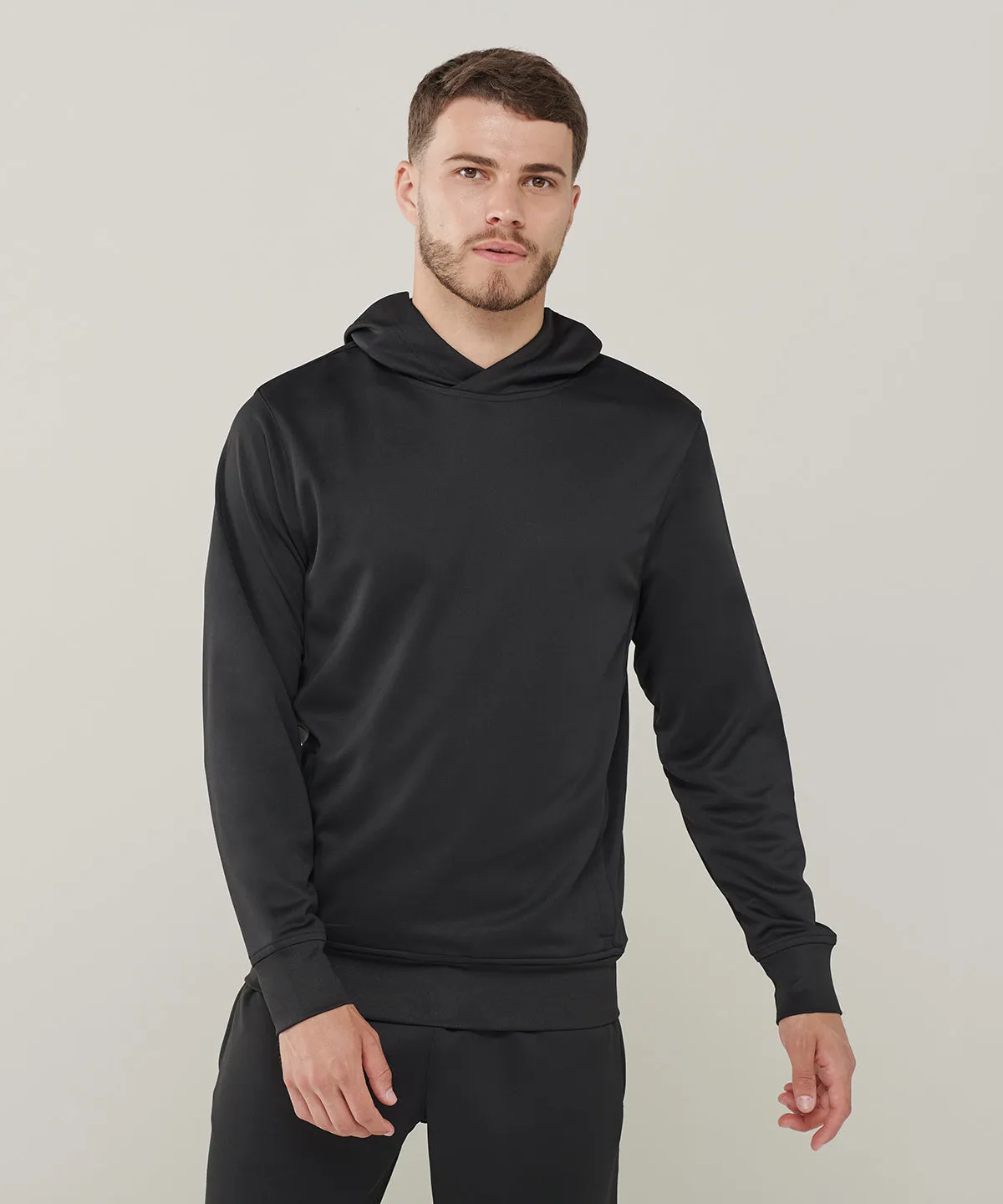 Black - Contrast team hoodie