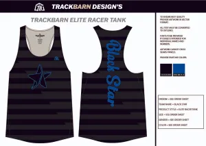 Black-Star- Youth Track Singlet