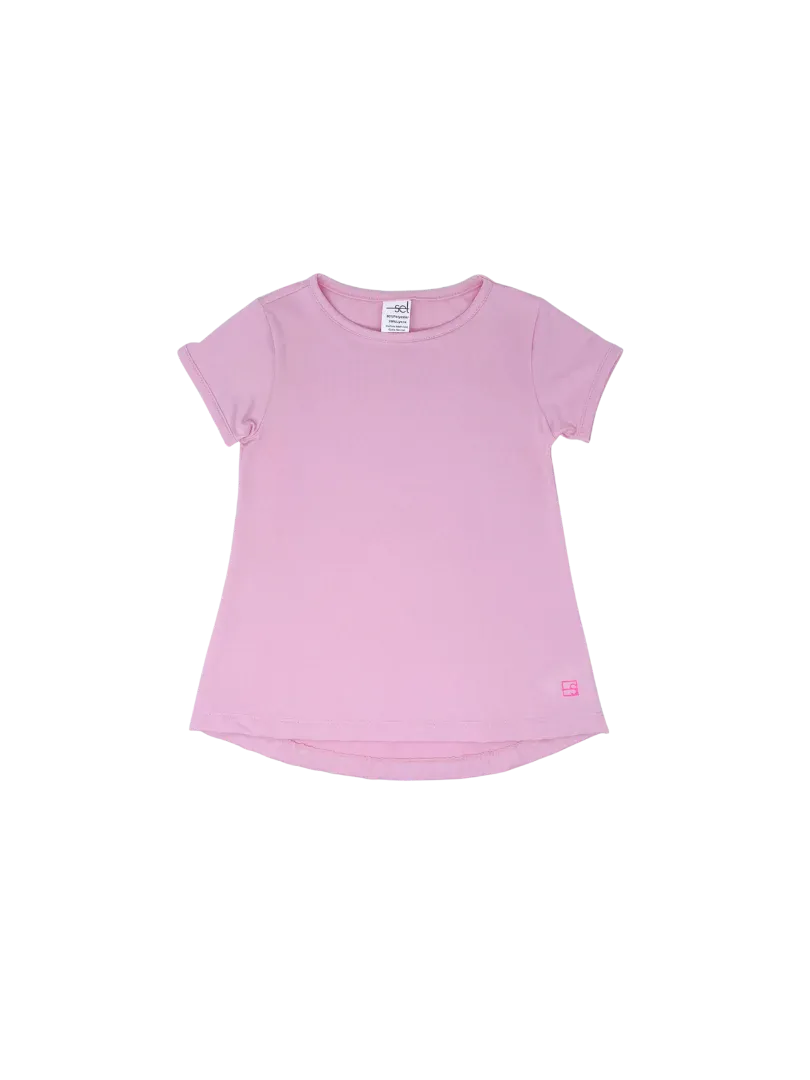 Bridget Basic Tee - Petal Purple