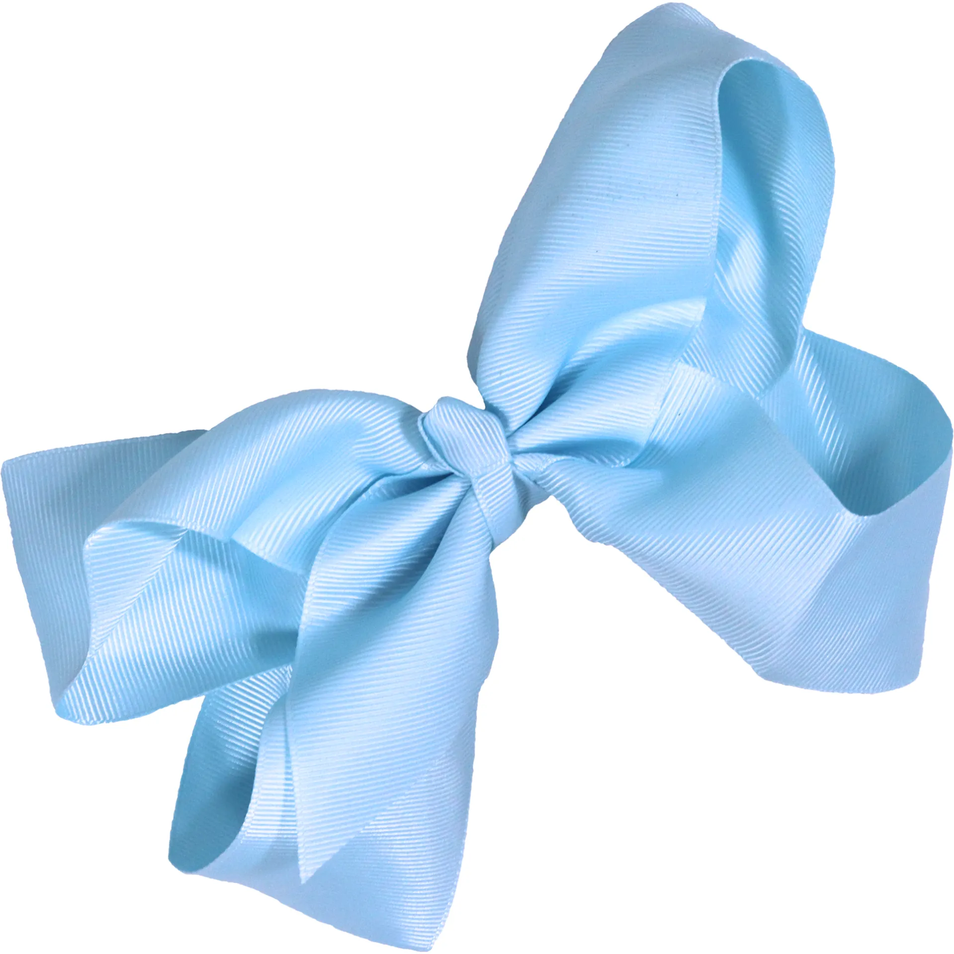 Carolina Blue Classic Hair Bow