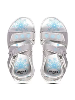 Disney Girls Sky Blue Outdoor Sandals-7 Kids UK (FZPGSS2552)