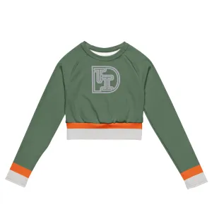 Eco-Friendly DTI Skater Recycled Long-Sleeve Crop Top