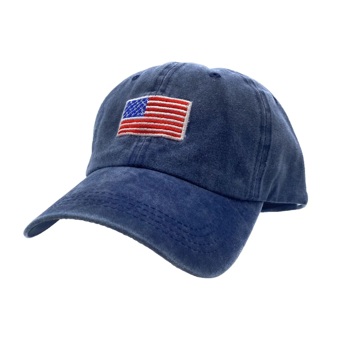 Empire Cove Washed USA Flag Cotton Baseball Dad Caps Patriotic Hats Vintage