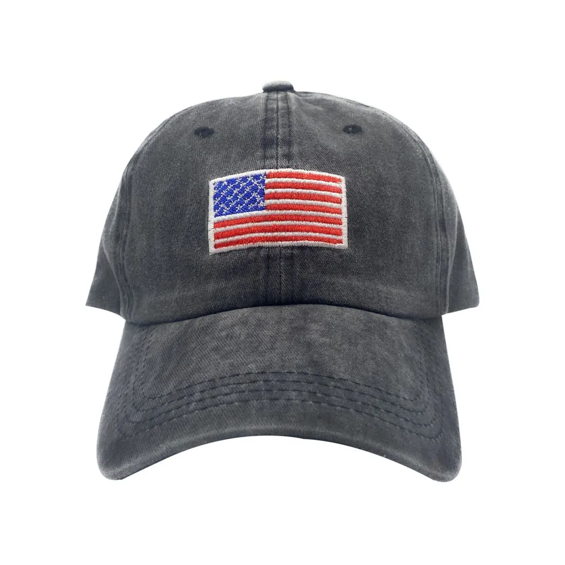 Empire Cove Washed USA Flag Cotton Baseball Dad Caps Patriotic Hats Vintage