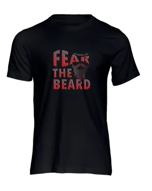 Fear the Beard Black Men's T-Shirt