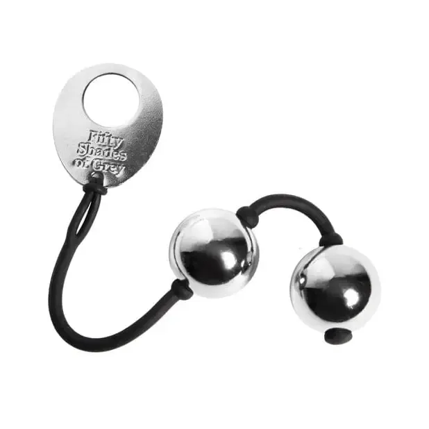 Fifty Shades Of Grey Inner Goddess Silver Metal Pleasure Balls