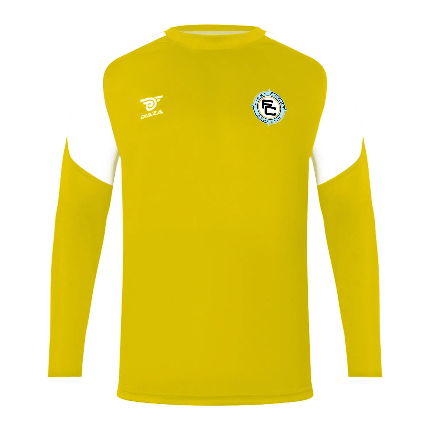 First Coast Athletic Long Sleeve Training Yellow