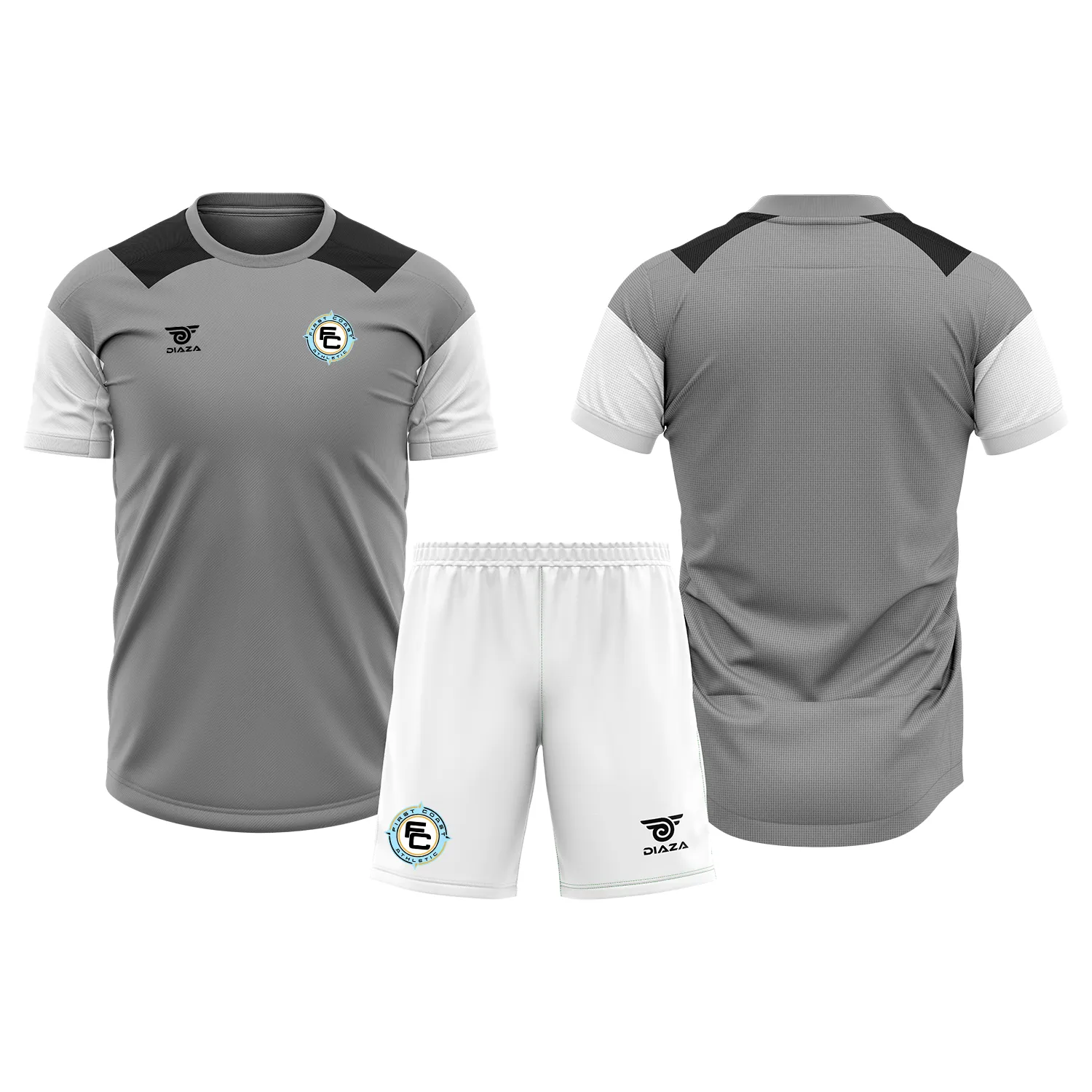 First Coast Athletic Tri-Tone Practice Kit Grey