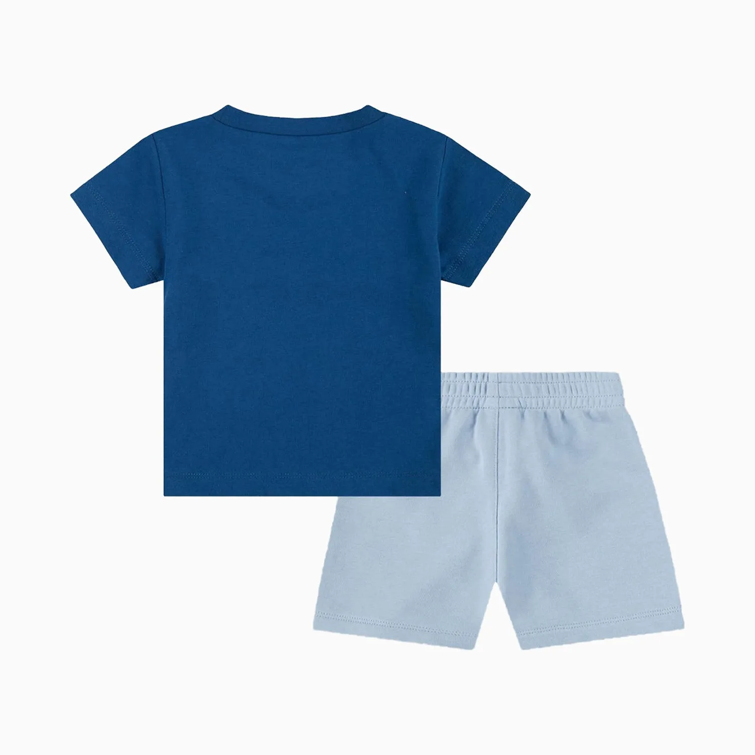 Kid's Sportswear Club Graphic T-Shirt And Shorts Set Outfit