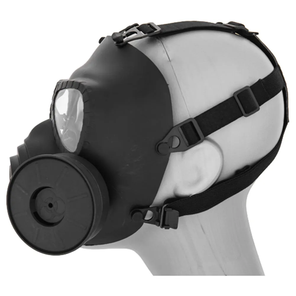 Lancer Tactical Anti-Fog Military Style Airsoft Gas Mask w/ Fan