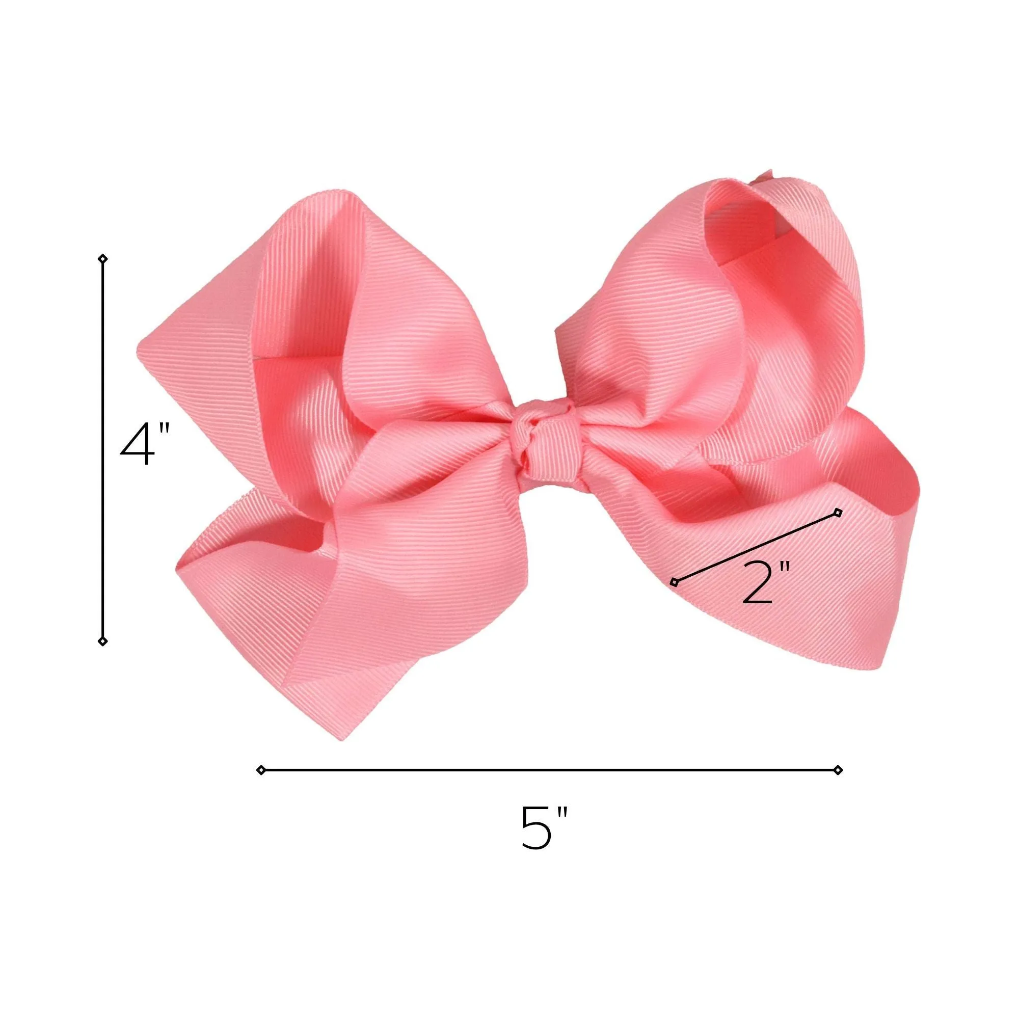 Light Pink Classic Hair Bow