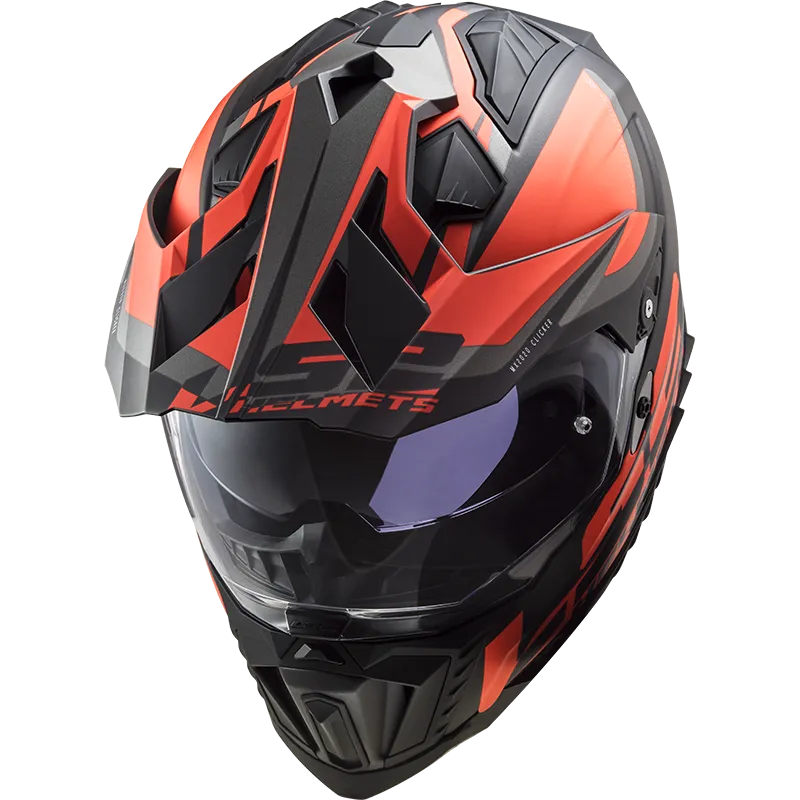 Ls2 Mx701 Explorer Alter Adventure Helmet Matt Black Fl.Orange-06