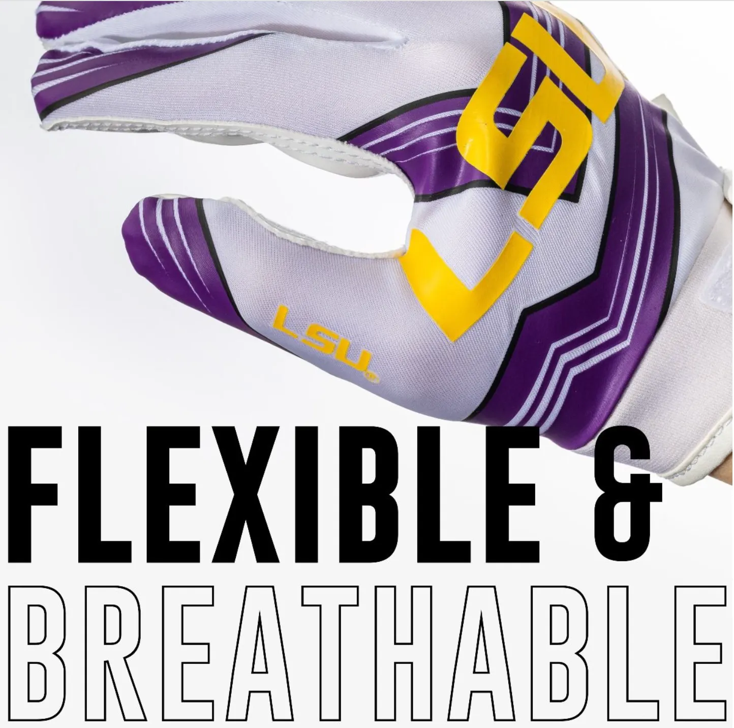 LSU RECEIVER GLOVES