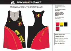 Mac-Vault- Youth Track Singlet