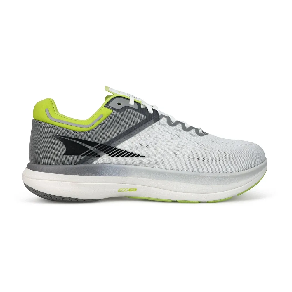 Mens Altra Vanish Tempo Running Shoes in Gray/Lime Color