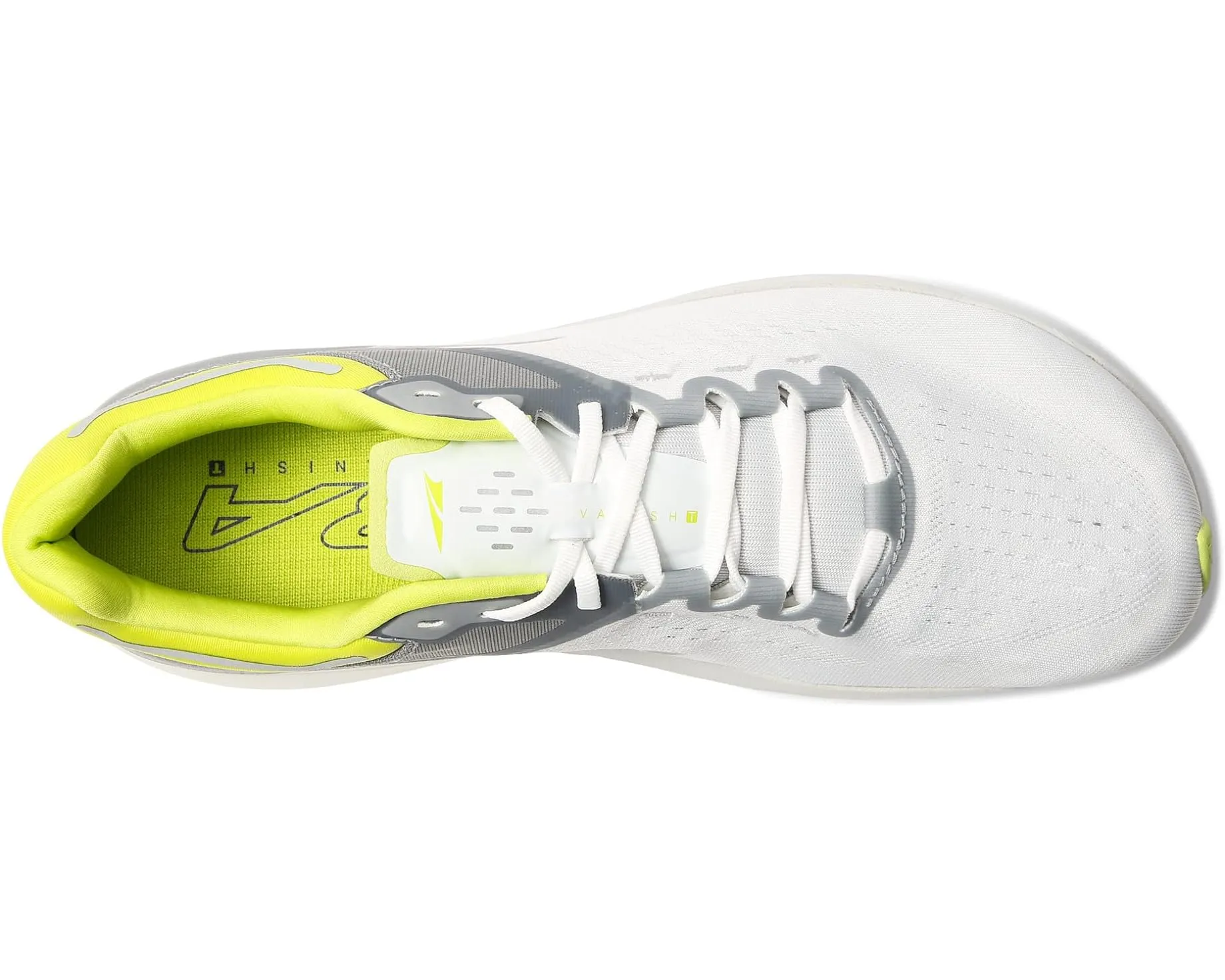 Mens Altra Vanish Tempo Running Shoes in Gray/Lime Color