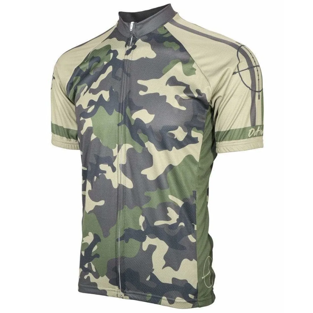 Men's Outlaw Camo Road Bike Jersey