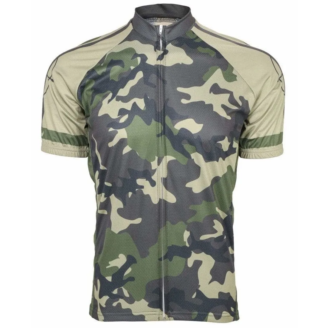 Men's Outlaw Camo Road Bike Jersey